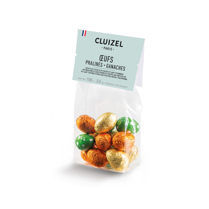 ŒUFS PRALINE GANACHE  CLUIZEL